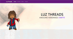 Desktop Screenshot of luzthreads.com